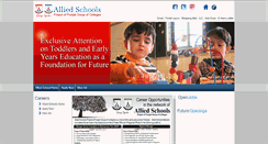 Desktop Screenshot of jobs.alliedschools.edu.pk